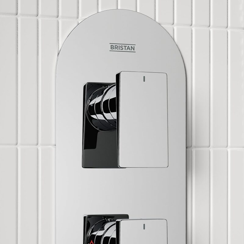 Bristan Frammento Concealed Dual Control Shower Pack Chrome