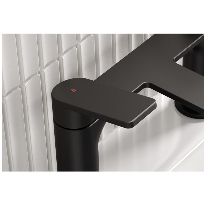 Bristan Frammento Bath Filler Tap Black