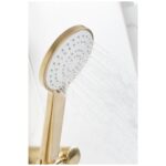 Bristan Frammento Bath Shower Mixer Tap Brushed Brass