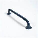 Bristan Doc M Grab Rail 450mm Aluminium Blue