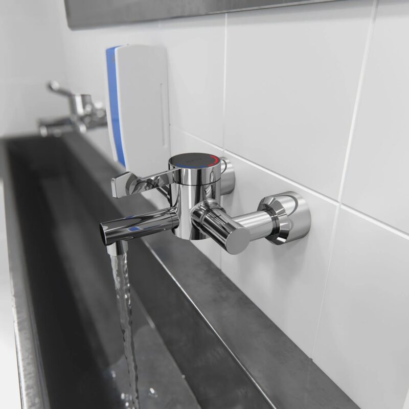 Bristan Thermostatic Wall Mount TMV3 HTM64 Mixer Tap