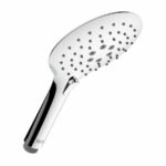 Bristan Large Round 3 Function Push Button Handset