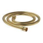 Bristan 1.5m Cone to Cone Smooth Shower Hose Brushed Brass