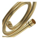 Bristan 1.5m Cone to Cone Smooth Shower Hose Brushed Brass