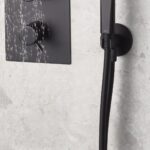 Bristan 1.5m Cone to Cone Smooth Shower Hose Black