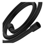 Bristan 1.5m Cone to Cone Smooth Shower Hose Black