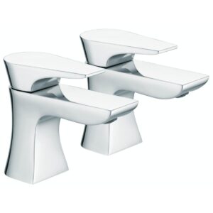 Bristan Hourglass Bath Taps Chrome