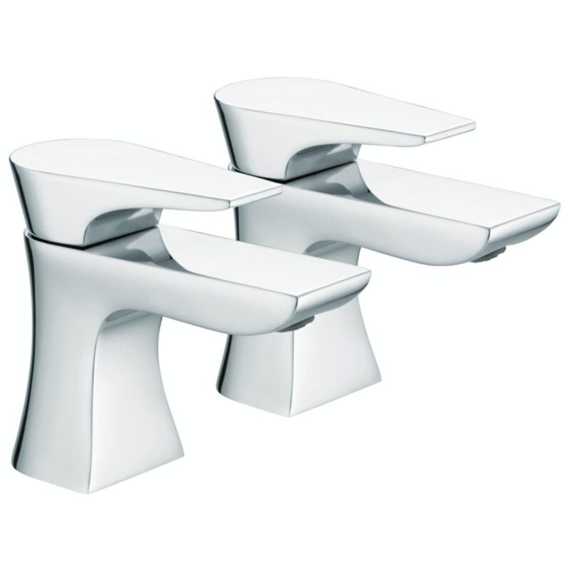 Bristan Hourglass Bath Taps Chrome