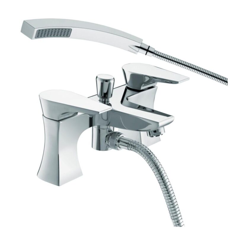 Bristan Hourglass Bath Shower Mixer Chrome Bristan Hourglass Bath Shower Mixer Chrome