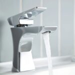 Bristan Hourglass Eco Start Chrome Basin Mixer Tap with Clicker Waste