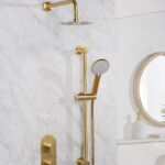 Bristan Hourglass Shower Pack 2 Brushed Brass