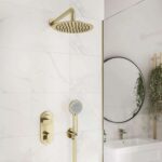 Bristan Hourglass Concealed Dual Control Shower Pack Brushed Brass