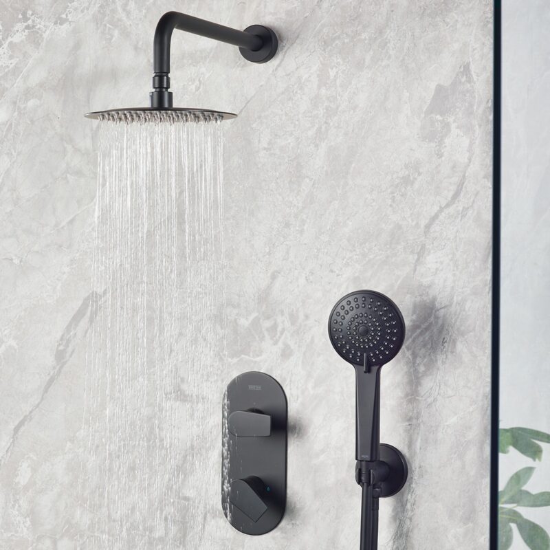 Bristan Hourglass Shower Pack 2 Black