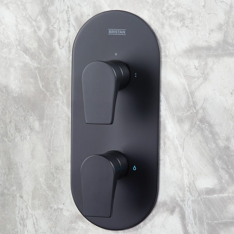 Bristan Hourglass Shower Pack 2 Black