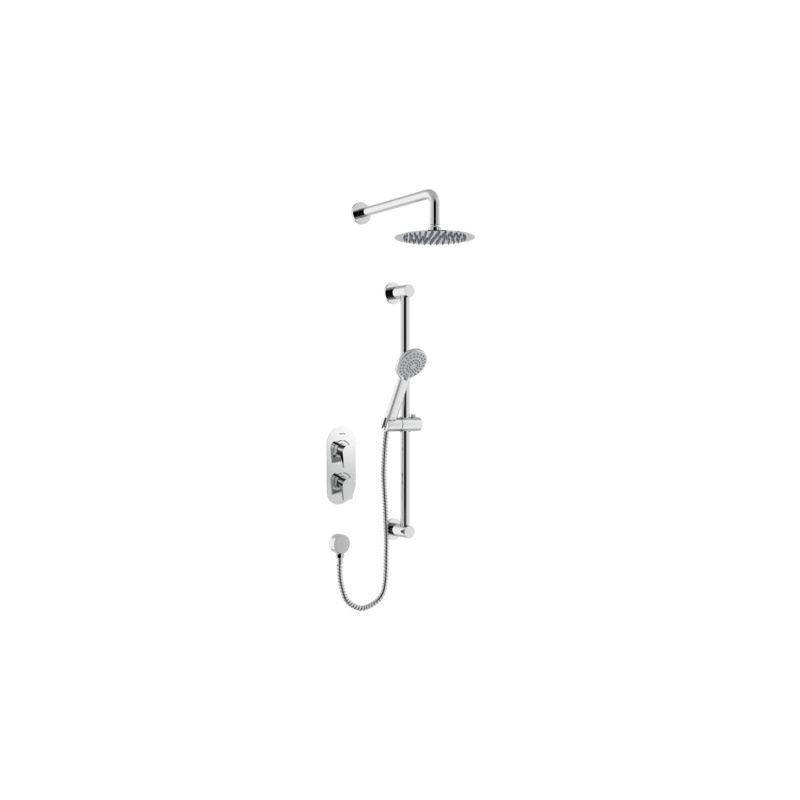 Bristan Hourglass Concealed Dual Control Shower Pack Chrome Bristan Hourglass Concealed Dual Control Shower Pack Chrome