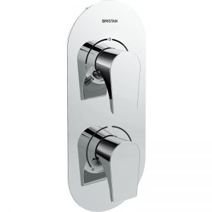 Bristan Hourglass Dual Control Shower Valve with Two Outlets