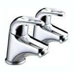 Bristan Java Basin Pillar Taps