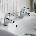 Bristan Java Basin Pillar Taps