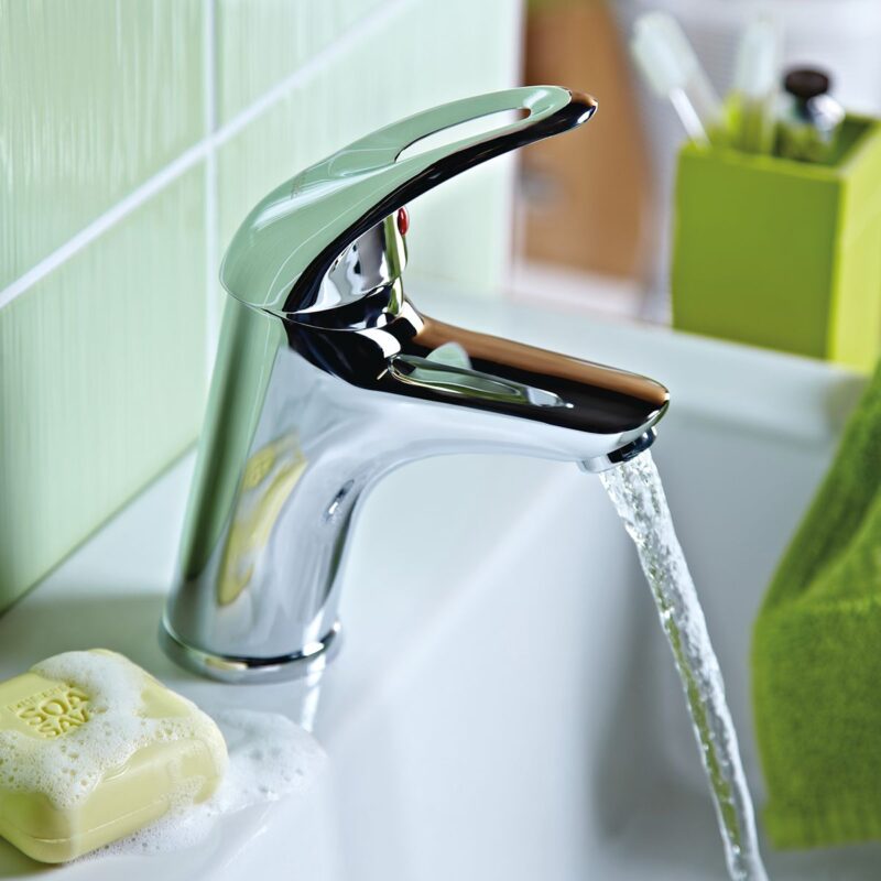 Bristan Java Basin Mixer with Clicker Waste