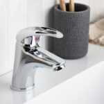 Bristan Java Small Basin Mixer with Clicker Waste Chrome