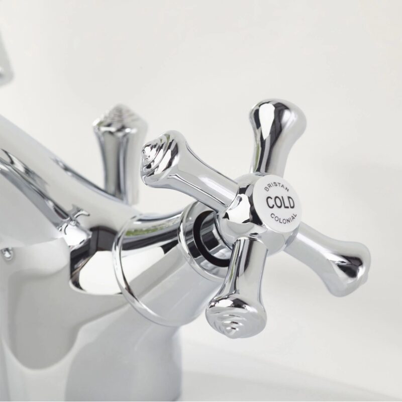 Bristan Colonial Mono Basin Mixer with Pop-up Waste Chrome
