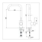 Bristan Lemon Easy Fit Monobloc Sink Mixer Chrome