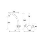 Bristan Mandolin Sink Mixer Tap