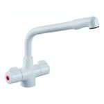 Bristan Manhattan Easyfit Mono Sink Mixer White