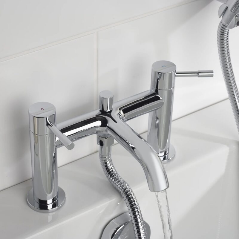 Bristan Mila Bath Shower Mixer Tap Chrome