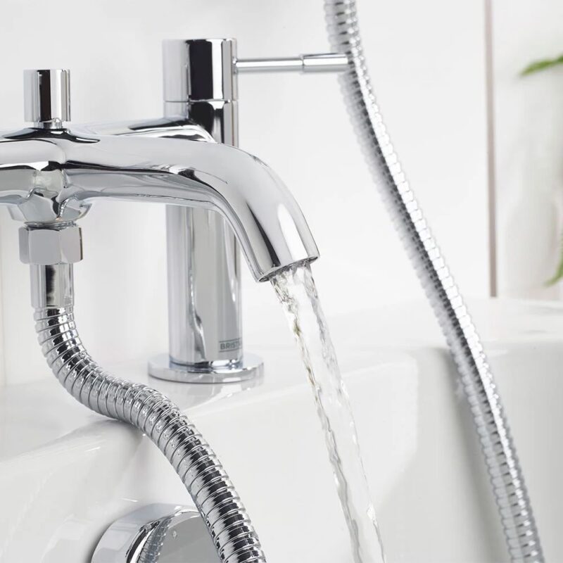 Bristan Mila Bath Shower Mixer Tap Chrome