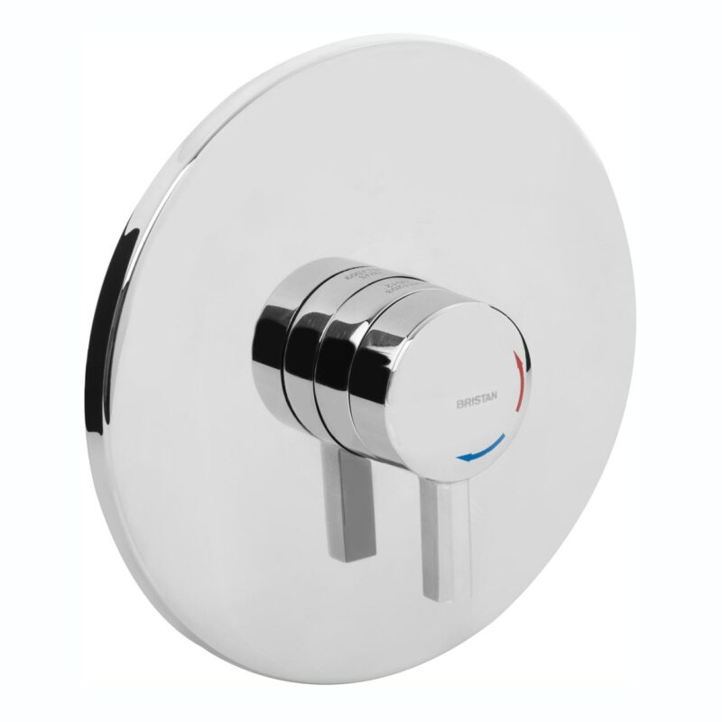 Bristan Opac Thermostatic Concealed Mini Valve with Chrome Lever Bristan Opac Thermostatic Concealed Mini Valve with Chrome Lever