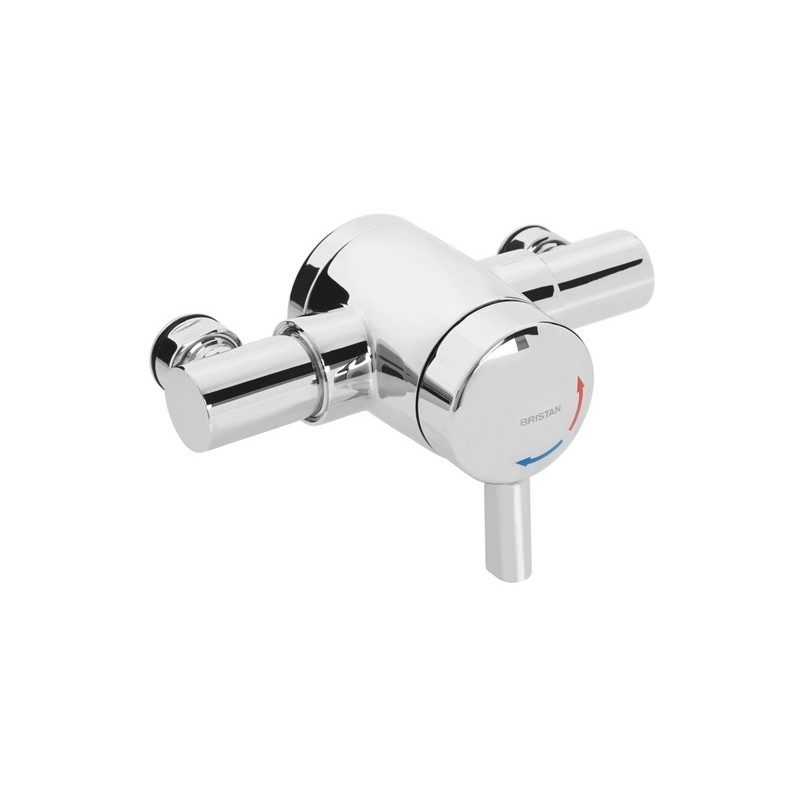 Bristan Gummers Opac Exposed Mini Shower Valve with Lever Chrome