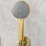 Bristan Molida Concealed Dual Control Shower Pack 2 Brushed Brass