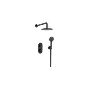 Bristan Molida Concealed Dual Control Shower Pack 2 Black