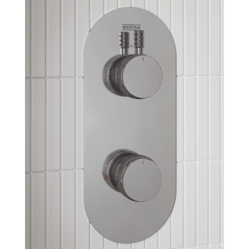 Bristan Molida Concealed Thermostatic Two Outlet Shower Pack Chrome