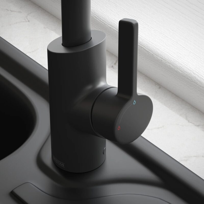 Bristan Maple Easyfit Sink Mixer Tap Black