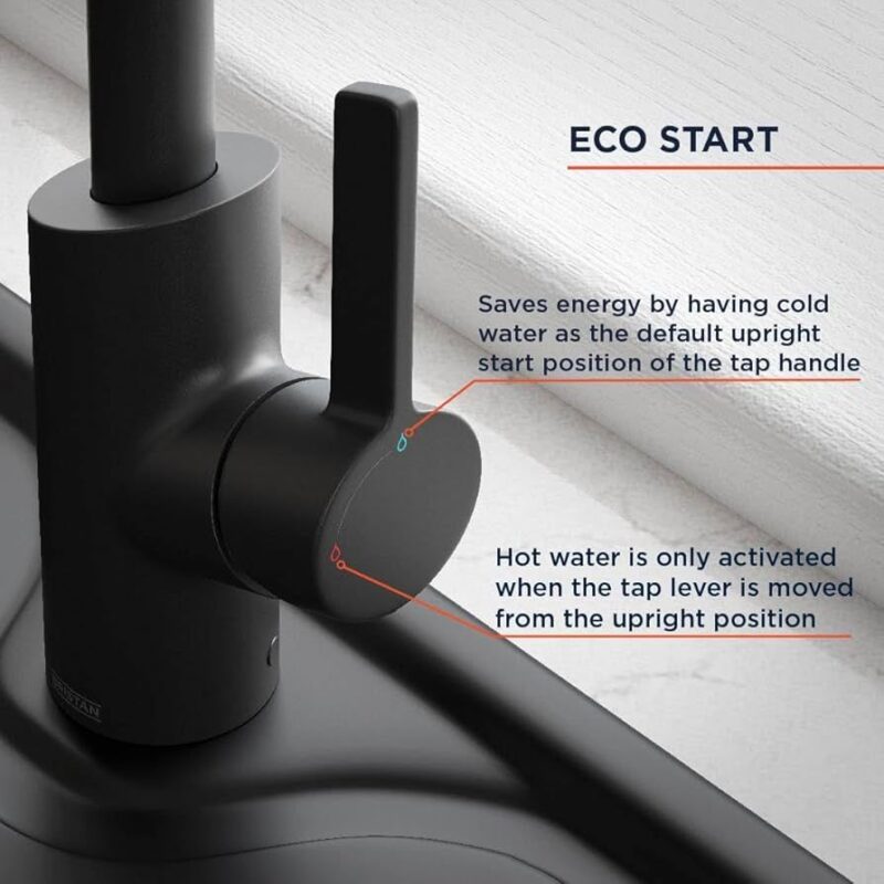 Bristan Maple Easyfit Sink Mixer Tap Black