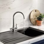 Bristan Monza Easyfit Sink Mixer Brushed Nickel