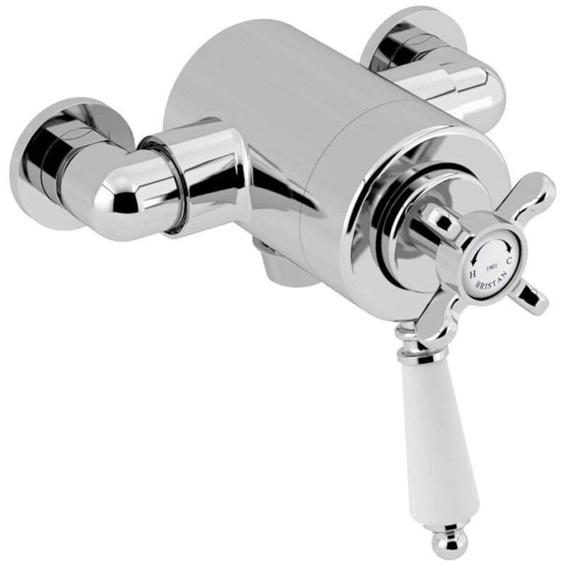 Bristan 1901 Exposed Dual Control Shower Valve Chrome