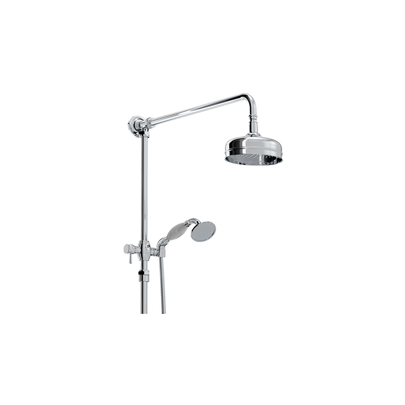 Bristan 1901 Exposed Sequential Shower Valve with Rigid Riser Kit Chrome