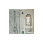 Bristan 1901 Exposed Sequential Shower Valve with Rigid Riser Kit Chrome
