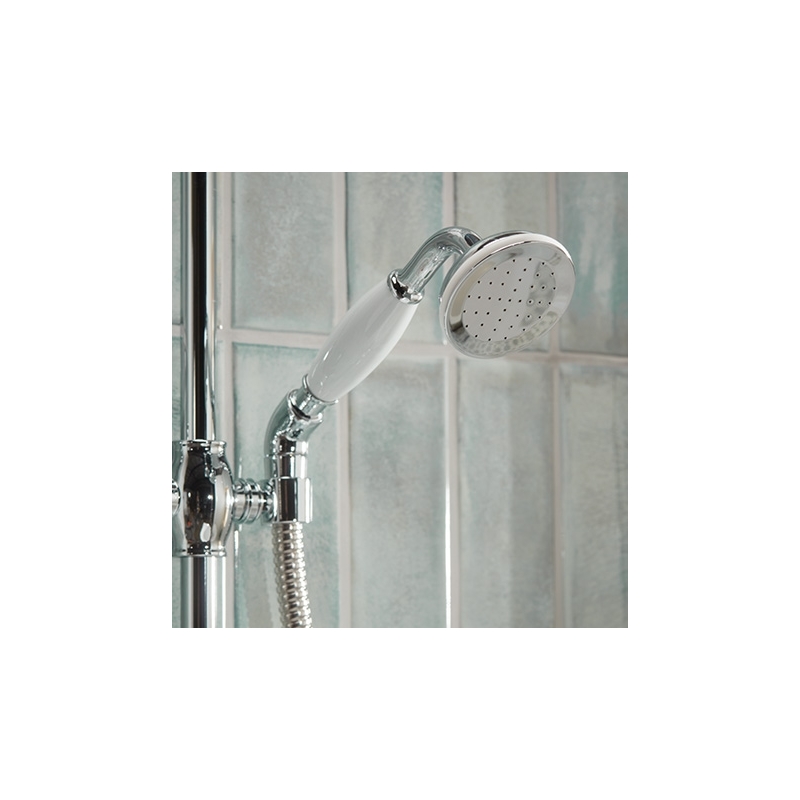 Bristan 1901 Exposed Sequential Shower Valve with Rigid Riser Kit Chrome