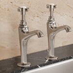 Bristan 1901 High Neck Pillar Taps