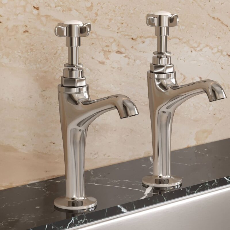 Bristan 1901 High Neck Pillar Taps