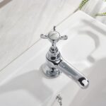 Bristan 1901 Vanity Basin Taps Chrome with Ceramic Disc Valves