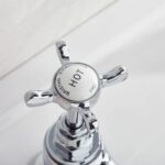 Bristan 1901 Vanity Basin Taps Chrome with Ceramic Disc Valves