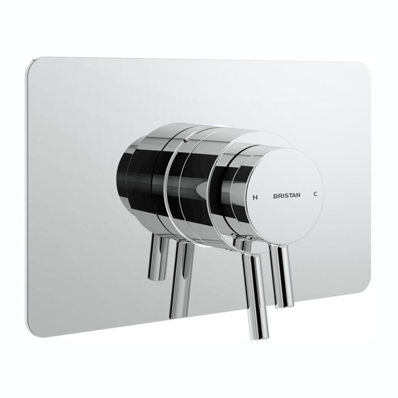 Bristan Prism Concealed Concentric Chrome Shower Valve Bristan Prism Concealed Concentric Chrome Shower Valve