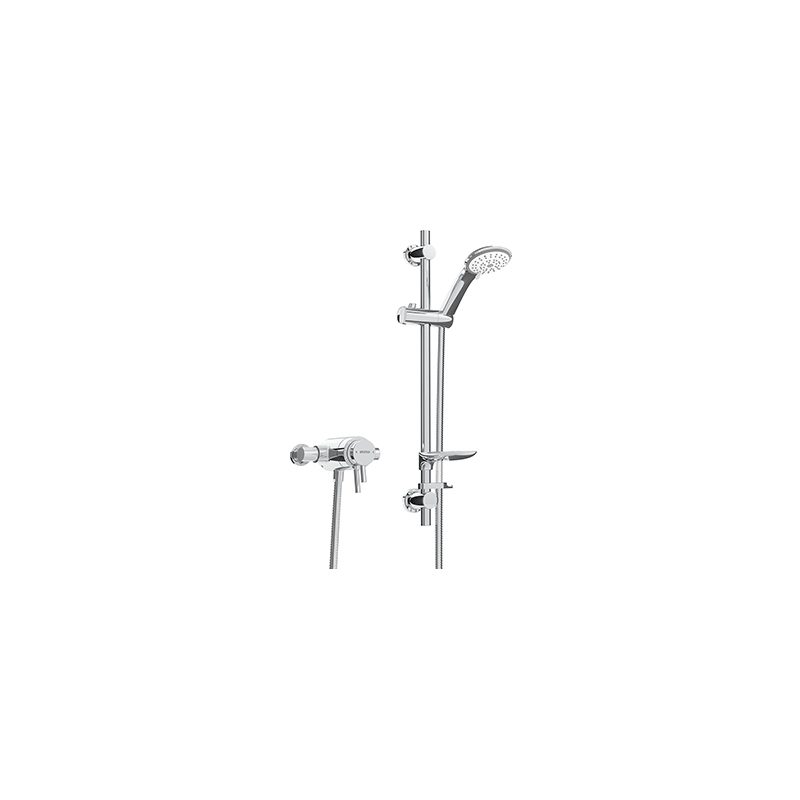 Bristan Prism Exposed Concentric Shower Valve with Kit