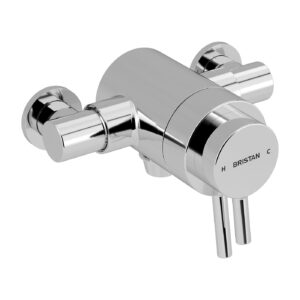 Bristan Prism Exposed Concentric Chrome Shower Valve