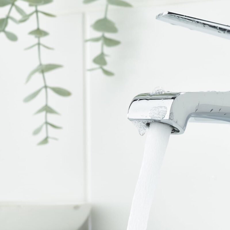 Bristan Polo Basin Mixer Tap with Clicker Waste
